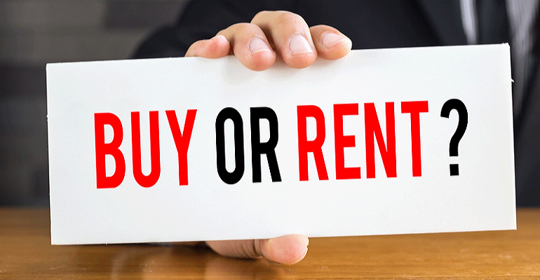 To Buy or To Rent: The Eternal Dilemma