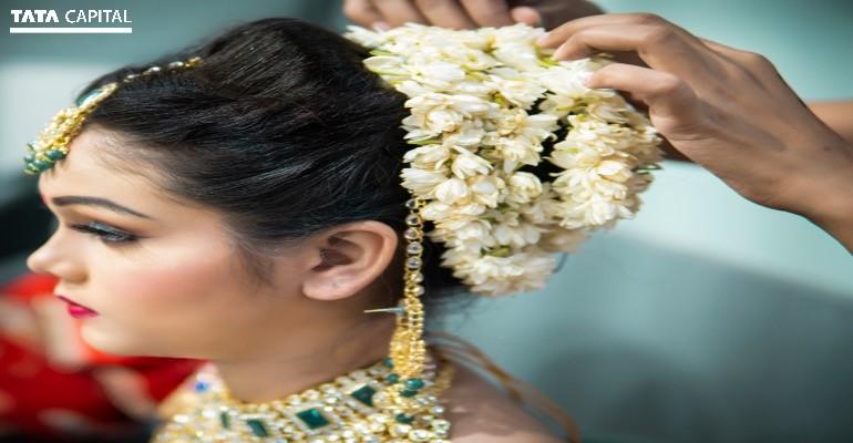 25+ Indian Wedding Hairstyles for Long Hair